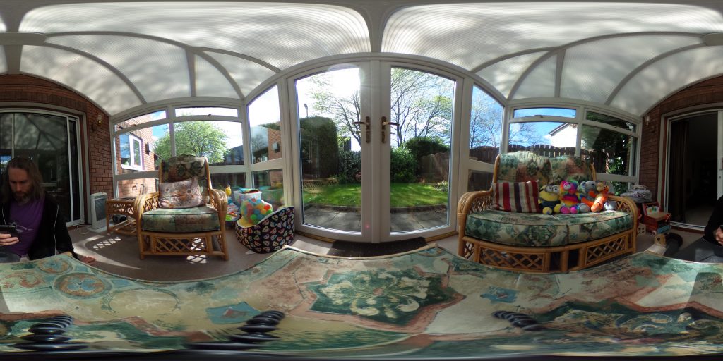 Ricoh Theta S equirectangular image